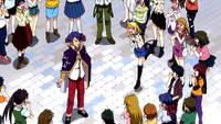 Lucy Heartifilia and girls fall for Bora