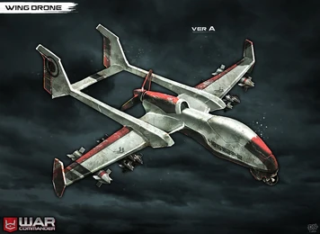 Wing drone by pixel saurus-d5yrqhz