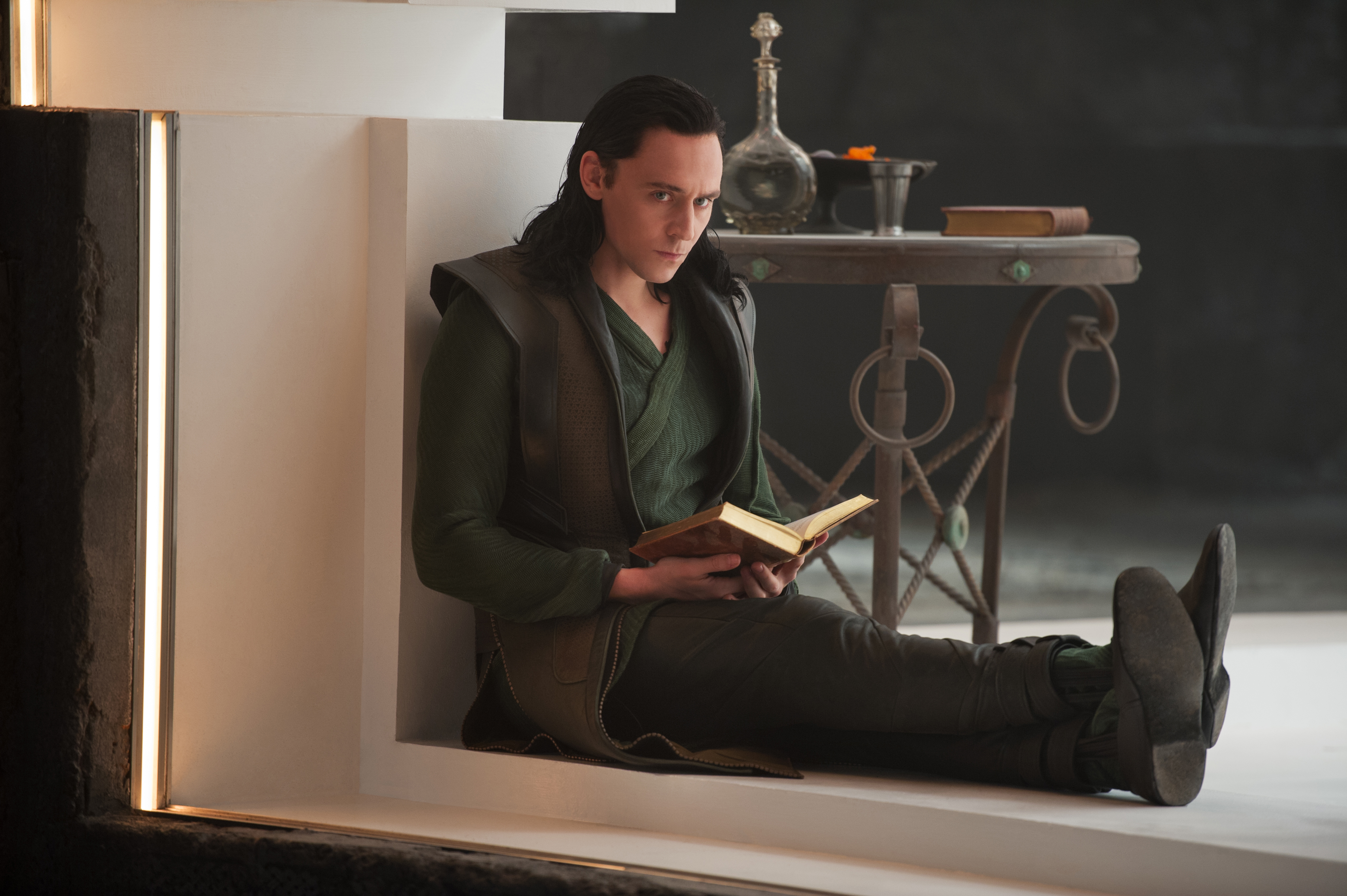 Loki Reading The Dark World Loki Wallpaper Loki