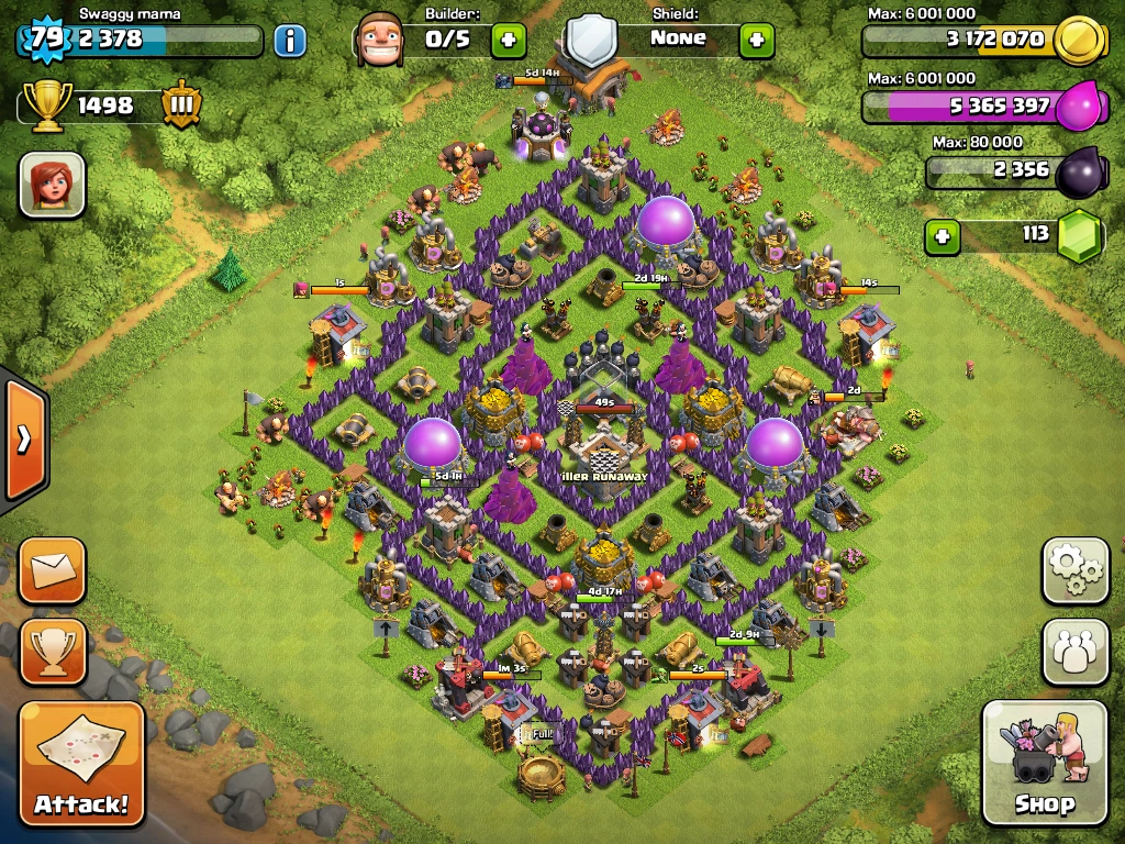 Clash of Clans | Layouts for Town Hall Level Eight (TH8)