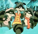 The Christmas Raccoons