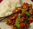 Hawaiian Pork Stir-fry