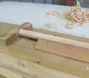 Planing bolt shafts