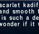Scarlet Kadife