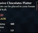 Expensive Chocolates Platter