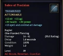 Sabre of Precision