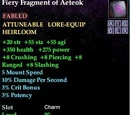 Fiery Fragment of Aeteok