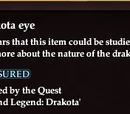 A drakota eye