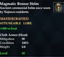 Magmatic Bronze Helm