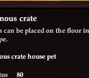 A gelatinous crate