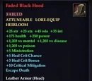 Faded Black Hood