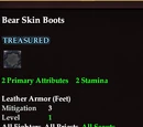 Bear Skin Boots