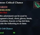 Focus: Critical Chance