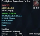Prodigious Executioner's Axe