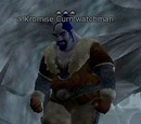 Kromise Curn watchman