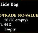 Dragon Hide Bag
