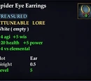 Spider Eye Earrings