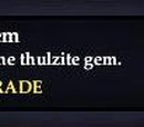 A thulzite gem