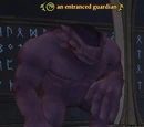 An entranced guardian