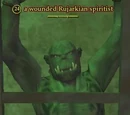 A wounded rujarkian spiritist
