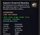 Kazumi's Preserved Musicbox