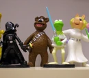 Star Wars Muppets PVC figures