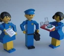 Building Set with People Images