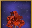 Red Leaf Tree