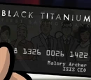 ISIS Black Titanium Credit Card