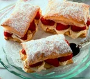 Strawberry-Almond Cream Napoleons