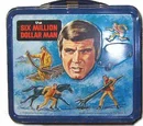 The Six Million Dollar Man Aladdin lunchboxes