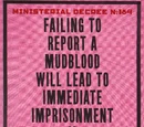 Ministerial Decree Number 184