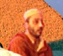 Unidentified male Egyptian in the Weasleys' photograph