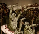Moving tapestry of Barnabas the Barmy