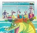 Images from Kung Fu Panda comics