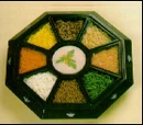 Nine-section dish ("kujulpan")