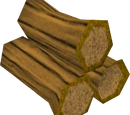 Arctic pine logs