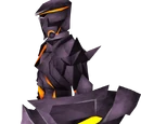 Obsidian kiteshield