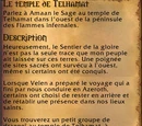 Quête : Le temple de Telhamat