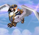 Armored Snowy Gryphon