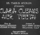 Clara Cleans Her Teeth