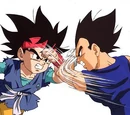 Goku Jr. vs Vegeta Jr.