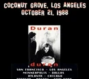 Coconut Grove, Los Angeles: October 21, 1988