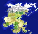 Map of Allansia (Dave Holt)