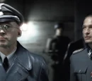 Himmler and Fegelein at the garage