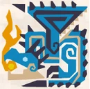 MH3G-Azure Rathalos Icon.png