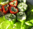 Peppers filled with Cheese