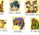 List of Karabons in Bomberman Tournament