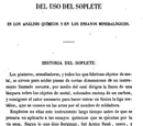 Del uso del soplete (AES)