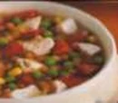 American Red Bean Soup with Guacamole Salsa